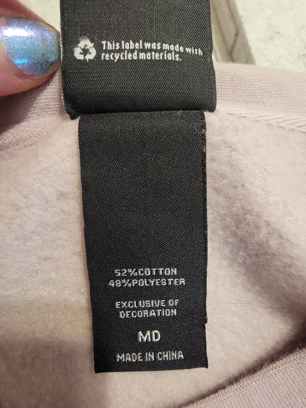 Her Universe Light Pink Kiki’s Delivery Service Sweatshirt Tag - Picture 13 of 15